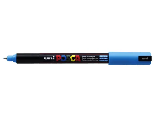 Verfstift Posca PC1MR Extra Fijne punt 0,7mm Lichtblauw