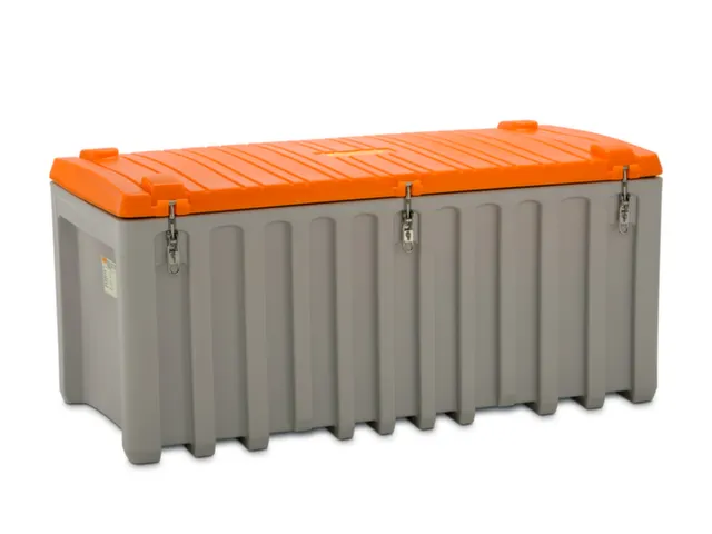 Opbergbox 750L H X B X D 800X 1700X 840Mm Grijs/oranje