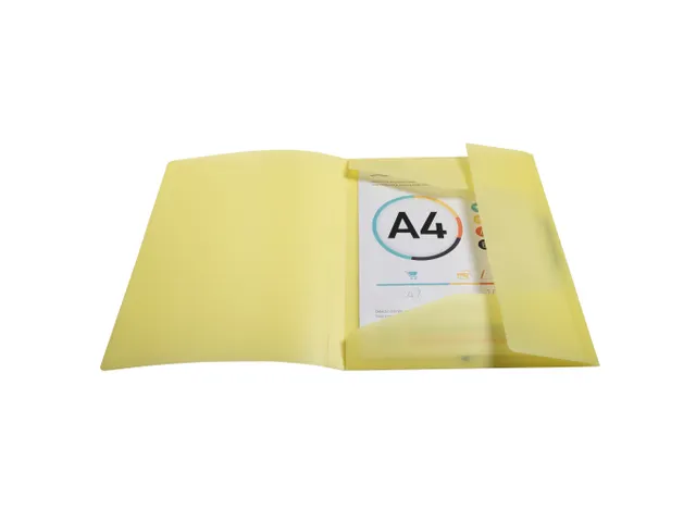 Elastomap Kreacover A4 3 Kleppen Assorti Pastel