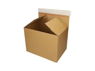 Quickbox verzenddoos verstelbare hoogte 229x164x115mm Bruin 10 stuks - 1