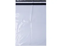 Verzendzak Wit 260x350x40mm LDPE 100 stuks