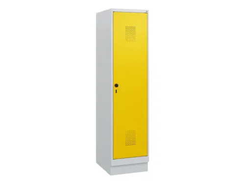 schoollocker,HxBxD 1630x400x500mm,1vak,vak B 400mm,draaigrendel,sokkel