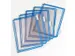 Zichtpaneel Tarifold A4 verticaal 230x343mm Blauw 10 stuks