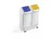 Durable Durabin 40 Liter SQUARE TROLLEY DUO
