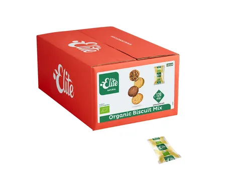 Koekjes Elite Natural biologische biscuitmix 120 stuks