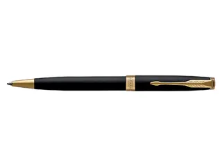Balpen Parker Sonnet Matte black lacquer GT Medium - 1
