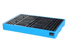 Platte Bodemopvangbak Opvangvolume 150l Pe 150x 1260x 860mm Pe-Pallet