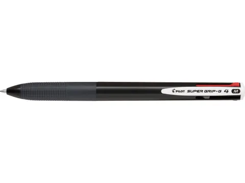 - Super Grip-G 4 - Balpen 4 Kleuren - Medium