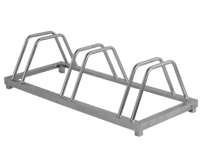 fietsenrek,HxBxD 250x880x390mm,3instelplaatsen,gebruik tweezijdig