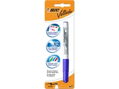 Bic Velleda whiteboardmarker 1741, blauw, op blister
