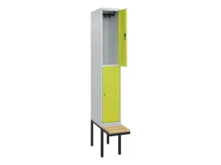Dubbeldekse dekenkist,HxBxD 2120x300x815mm,1x2vak.,vak B 300mm - 2