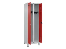 locker voor scheiding van kleding,HxBxD 1950x600x500mm,2vak