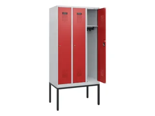 schoollocker,HxBxD 1950x900x500mm,3vak,vak B 300mm,cil.-slot - 1