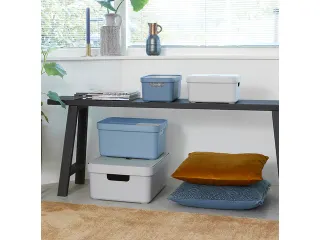 Sigma Home opbergbox 5L wit - 25,2x17,5x12,2cm - 5