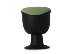 Kruk Kantelbaar Ergonomische Comfortstoel Groen Stof Zwart Kunststof