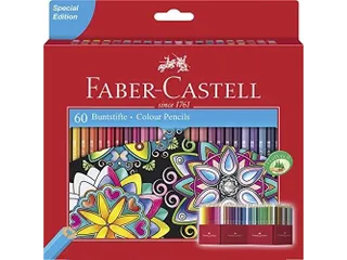 Kleurpotlood Faber Castell Castle Kartonnen Etui A 60 Stuks - 2