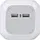 Stekkerblok Brennenstuhl Alea 4vdig 2 USB H05VV-F 3G1.5 1.4m wt/gs FR/