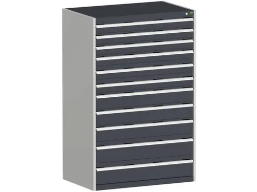 ladekast HxBxD 1600x1050x650mm 11laden zware lasten RAL7035 RAL7016