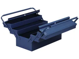 gereedschapskist,HxBxD 220x450x220mm,6vakken,staal,blauw