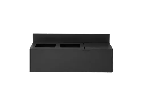 Bica Basic 911 Wandafvalscheidingsunit 3x20 liter Antraciet