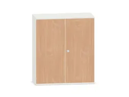 kantoorkast,HxBxD 1150x1000x430mm,decor romp wit,decor front beuken