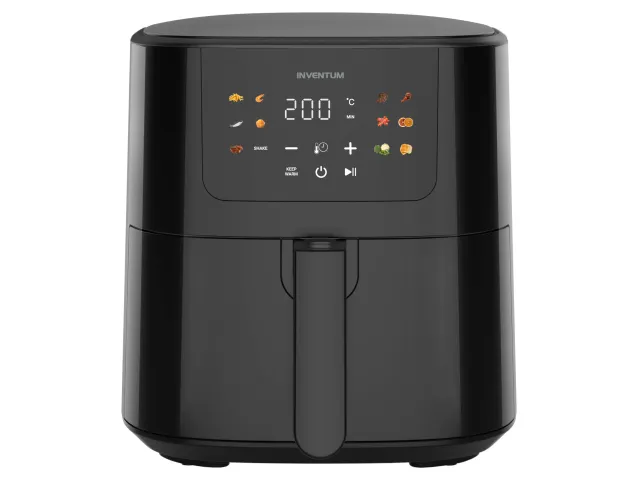 Airfryer Inventum 5 liter 1500W zwart