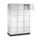 grootvolume-lockersysteem,RAL 7035,HxBxD 1950x1220x500mm,3x5vakken