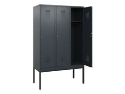 schoollocker,HxBxD 1950x1200x500mm,3vak,vak B 400mm,cil.-slot
