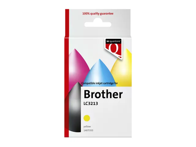 Cartouche d'encre Quantore alternative pour Brother LC3213 jaune