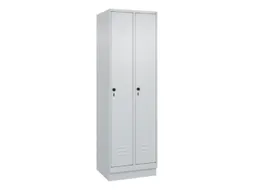 locker voor scheiding van kleding,HxBxD 1950x600x500mm,2vak