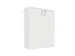 armoire de bureau,HxlxP 1155x800x445mm,Bl-blanc