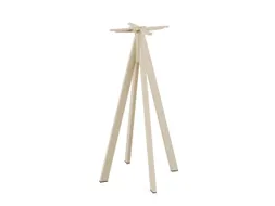 onderstel,HxBxD 1080x600x600mm,v. Terrastafel,staal,zandkleuren