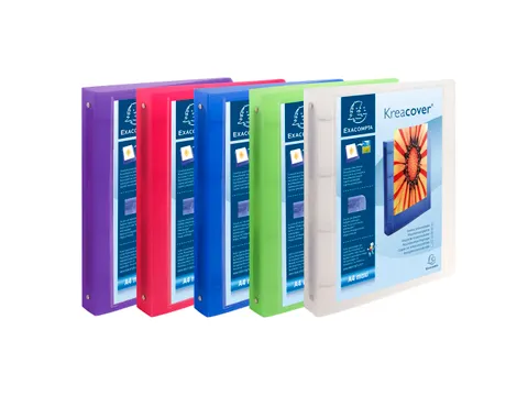 Panoramaringband Kreacover A4+ 40mm Pp 4r Assorti