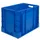 Stapelkrat Pp Hxlxb 420X600X400Mm 80L Blauw