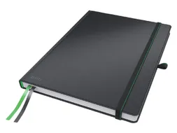 Notitieboek Leitz Complete hardcover A4 lijn zwart
