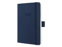 Weekagenda Conceptum A6 2026 (NL/FR/EN/DU) midnight Blue Softcover