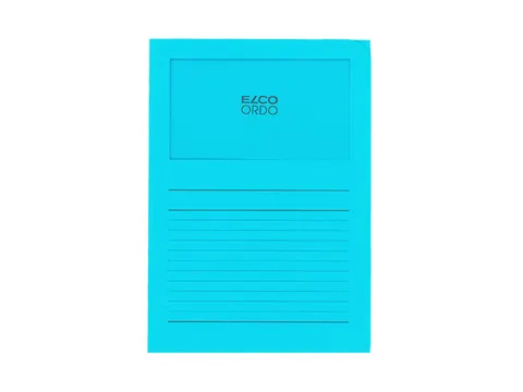 Map Elco Ordo Classico mvenst A4 120gr 220x310mm diepblauw 100st verp1