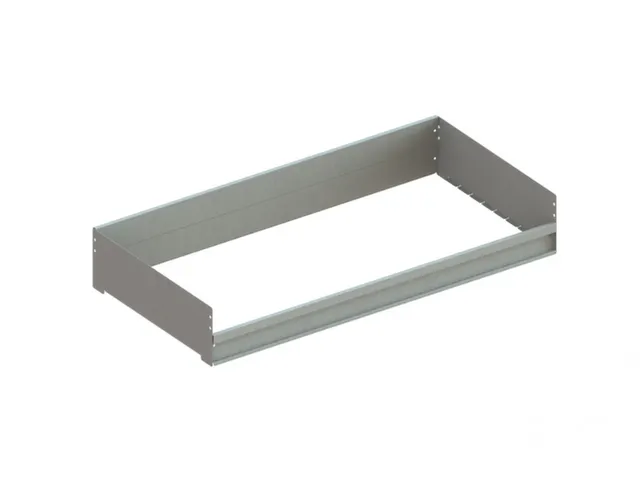 stortgoedbak,v. inhaakstelling B 1000mm,HxBxD 75-150x1000x500mm