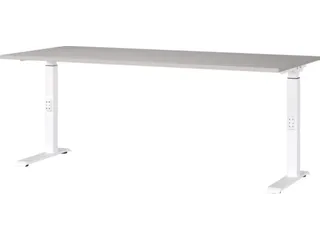 In hoogte verstelbaar bureau,HxBxD 680-910x1800x800mm - 1