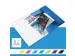 Elastomap Leitz WOW 3-kleps A4 Polypropyleen blauw