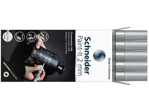 Chrome marker Schneider Paint-It 061 metallic 2mm