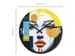 Wandklok NeXtime Vogue 43cm glas