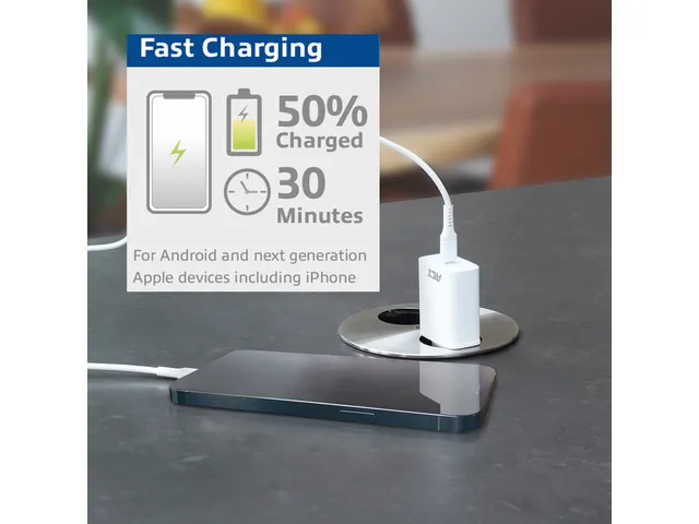 Oplader ACT USB-C 1-poort 20W Power Delivery