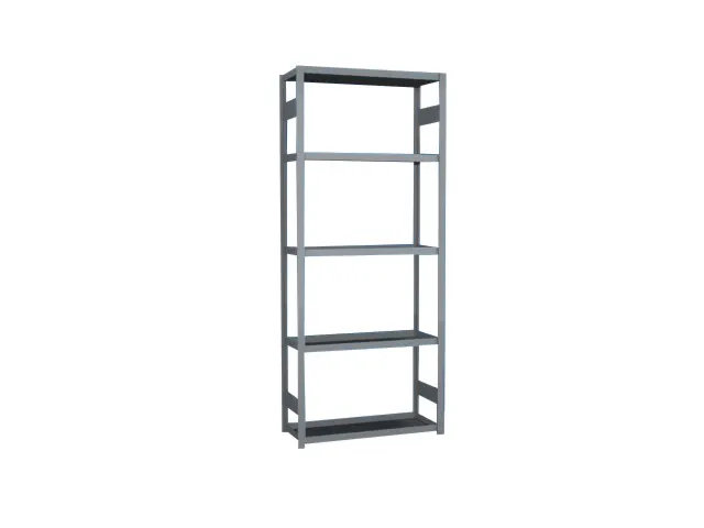 Stelling Opvanglegborden Basisveld 2500x1000x400mm 5opvanglegborden