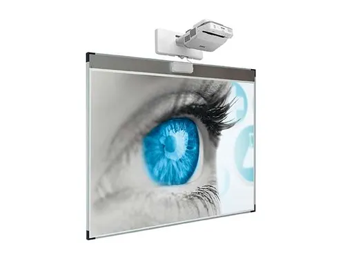 Projectiebord Extraflat 128x201cm 16:10 mat wit finger touch