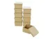 Doos karton Folia mini 7,5x7,5x4,5cm 10 stuks kraft