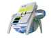 Visitekaartenmolen Durable Vegas 2417 voor 400st blauw/grijs