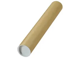 Verzendkoker rond Ft 430x60 mm bruin
