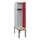 locker met bank,HxBxD 1950x400x815mm,1vak,vak B 400mm,cilinderslot