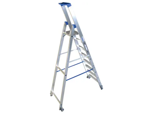 Verrijdbare Boktrap Aluminium L 2 71M 8Treden